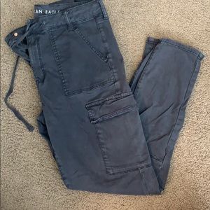 American Eagle cargo skinny jeans